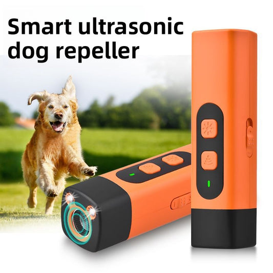 Handheld Ultrasonic Dog Repeller - Rechargeable Safety Device for Walking & Jogging TMS