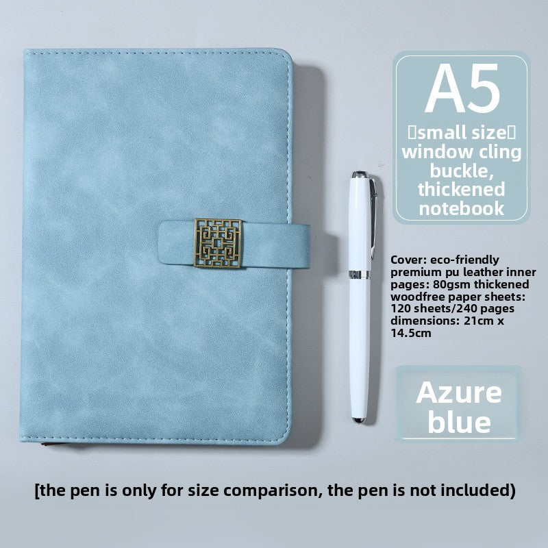 Premium Leather Soft Cover Notebook - Deer Embossed A5/B5 Journal with Thick Paper TMS