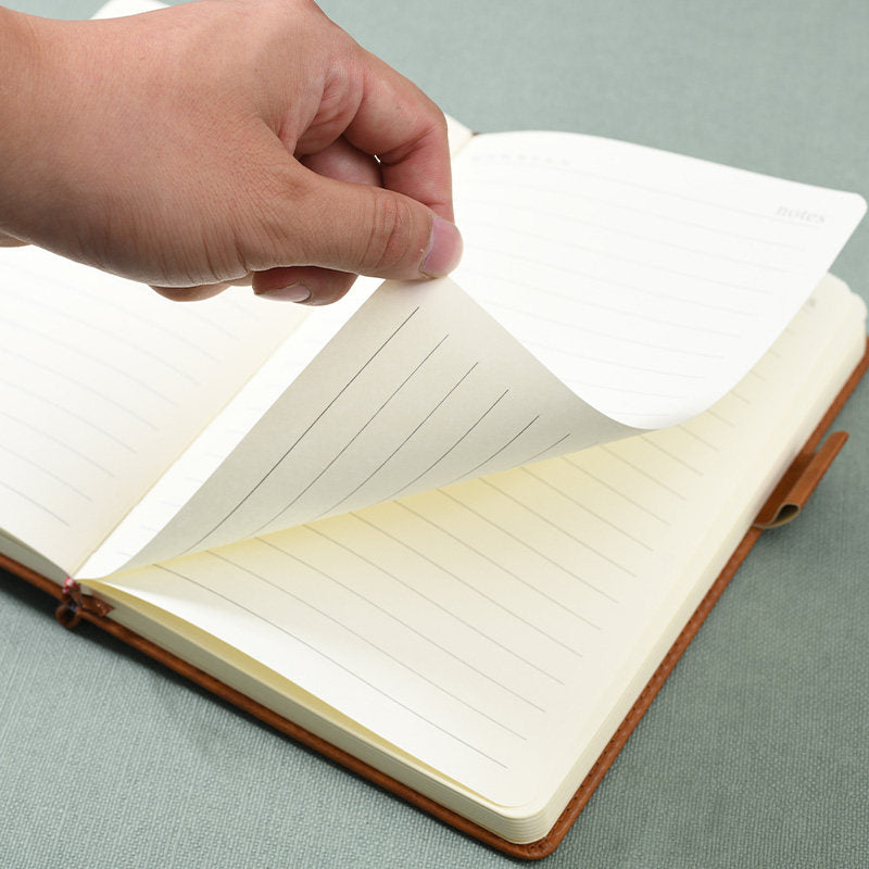 Premium Leather Soft Cover Notebook - Deer Embossed A5/B5 Journal with Thick Paper TMS